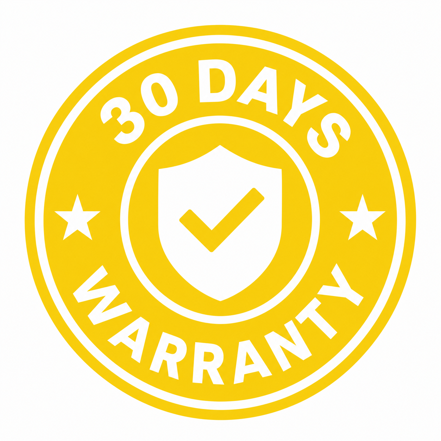30 Days Warranty