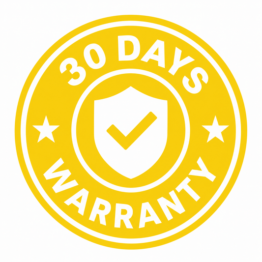 30 Days Warranty